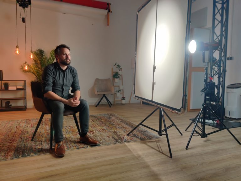 Behind the scene