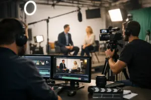 Full Service Videoproduktion Studio erklärt